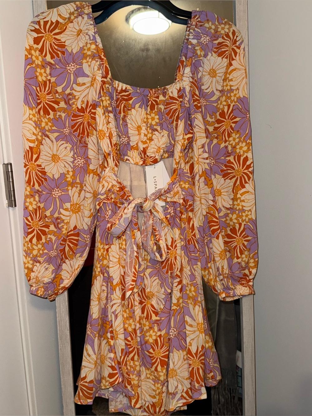 L-Space Flower Flowy Dress